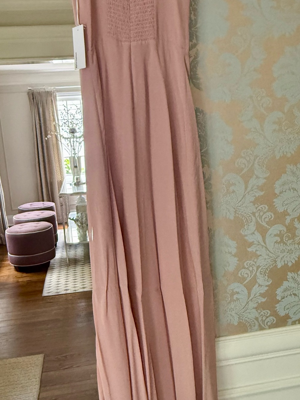 Reformation Dusty Rose Slip Dress - Picture 2 of 5